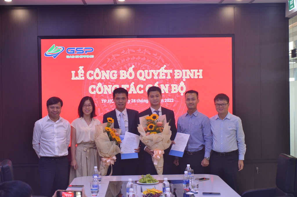 Lễ Công Bố Quyết định về Công tác Cán bộ tại GSP