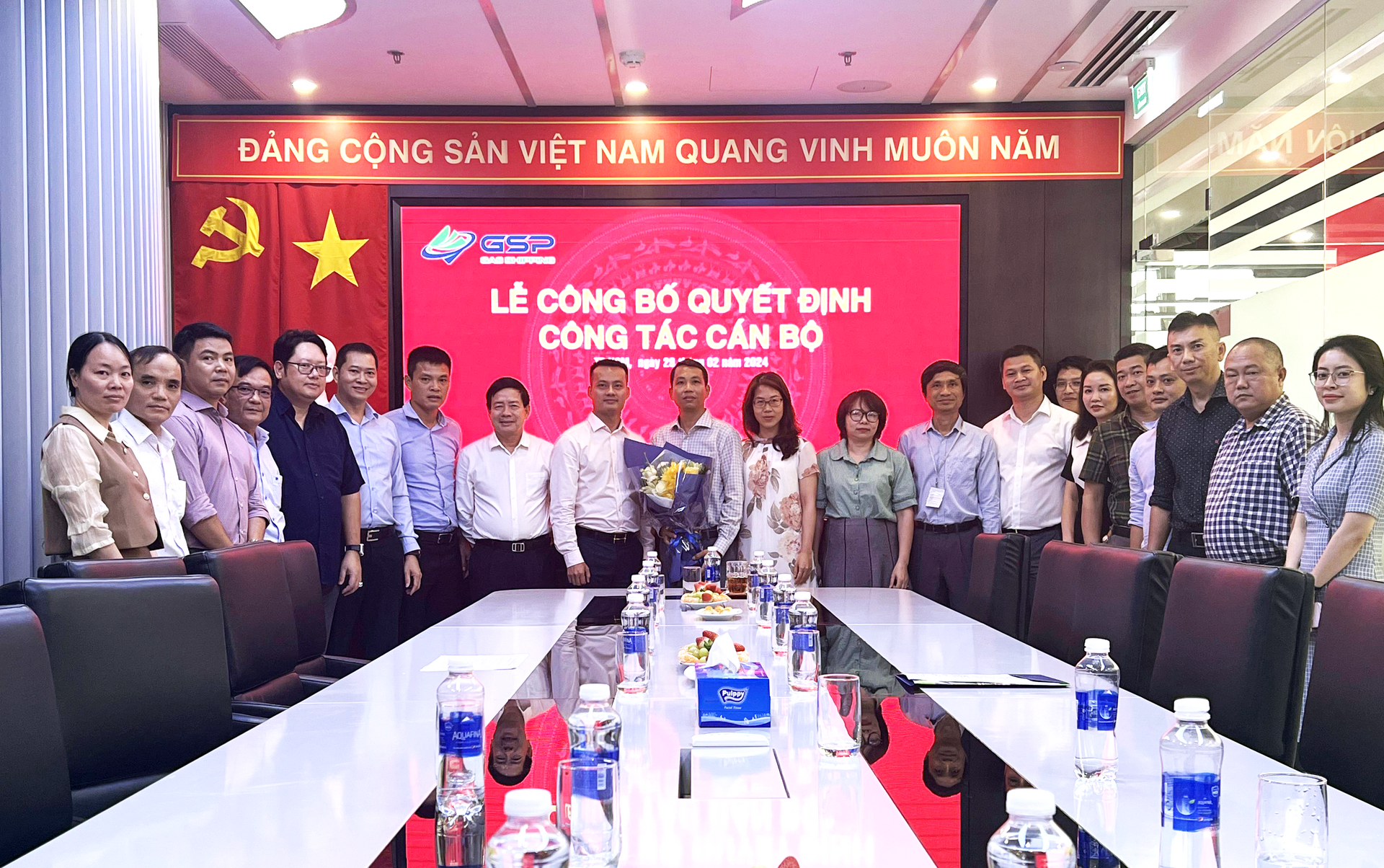 Lễ Công bố Quyết định về Công tác cán bộ tại Công ty Gas Shipping