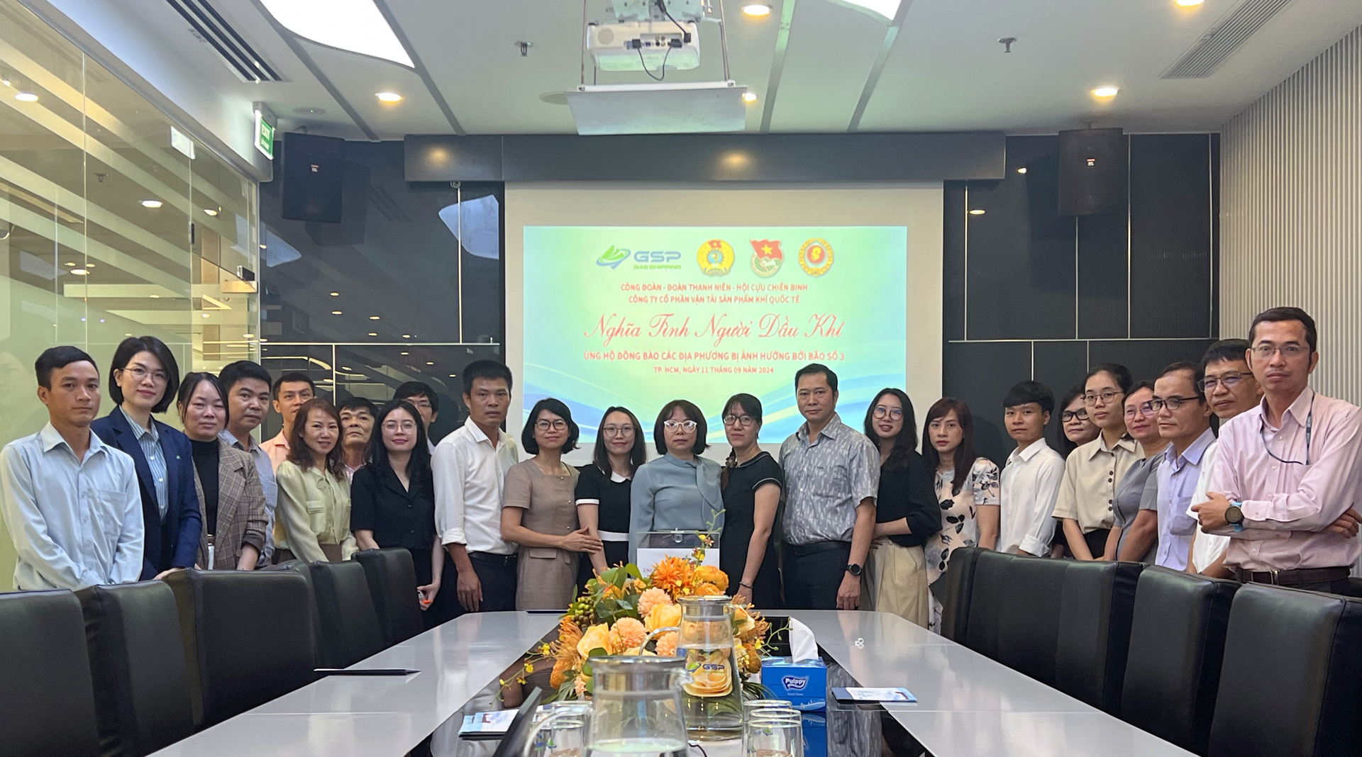 Gas Shipping ủng hộ đồng bào các địa phương bị ảnh hưởng bởi bão Yagi (số 3)